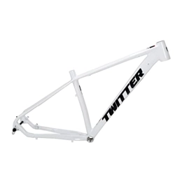 QHIYRZE Spares QHIYRZE MTB Frame 27.5 / 29er Hardtail Mountain Bike Frame 15'' / 17'' / 19'' Aluminum Alloy Disc Brake Bicycle Frame Thru Axle Boost 12 * 148mm Routing Internal BSA68 (Color : White, Size : 27.5x17'')