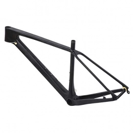 Semiter Spares Semiter Bicycle Frame, Bicycle Front Fork Frame Carbon Fiber Long Life High Hardness for Mountain Cycling(29ER*19 inch)