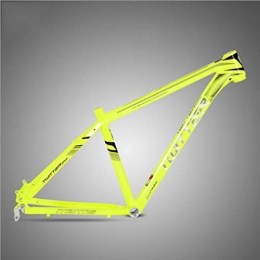 SHUAIGUO Spares SHUAIGUO Mountain bike frame aluminum alloy bicycle frame 2.0 flat welded inner wiring bicycle cycling accessories, 17 inch