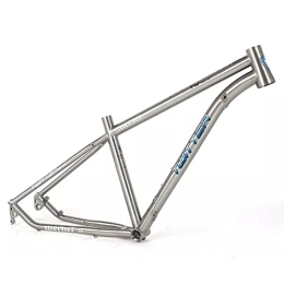 YOJOLO Spares Titanium Alloy MTB Frame 29 Inch Disc Brake Mountain Bike Frame 15.5'' / 17'' / 19'' Lightweight XC Competition Bicycle Frame Rigidity Good Shock Absorption Frame Thru Axle 12x142mm ( Size : 27.5x15.5'' )