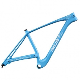 Triaeo Mountain Bike Frames Triaeo Carbon 29er Plus 29+ Mountain Bike Frame XP09 PF30 Rear Spacing 12x148mm Blue Painting (17 inch)