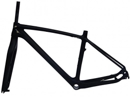 Flyxii Mountain Bike Frames UD Carbon Matt 650B 27.5ER MTB Mountain Bike Frame ( For BSA ) 17" Fork