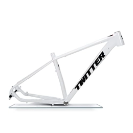 UKALOU Spares UKALOU Hardtail Mountain Bike Frame 27.5 / 29er Aluminum Alloy Disc Brake Frame Thru Axle 12 * 148mm Boost MTB Frame 15'' / 17'' / 19'' XC Bicycle Frame BSA68 (Color : White, Size : 15'')
