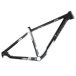 VeloVie Mountain Bike Frames VeloVie Vetta MTB Mountain Bike Carbon Bicycle Frame, 21-Inch / X-Large, Grey / White