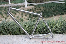 XACD cycles Titanium mountain bike frame titanium cyclocross bike frame (titanium)