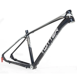 YOJOLO Mountain Bike Frames YOJOLO MTB Frame 27.5er / 29er Mountain Bike Frame 15.5'' 17'' Ultralight Aluminum Alloy Disc Brake Bicycle Frame BSA68 Quick Release Axle 135mm, For 27.5 / 29 Inch Wheel (Color : Silver, Size : 29x17'')