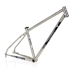 Zatnec Spares Zatnec Bicycle Frames Unibody Chrome Molybdenum High-end Steel Mountain Elasticity 26 / 27.5Strength Rust (Color : 17, Size : 27.5inch)