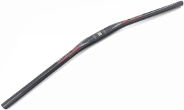TIST Spares 680mm Red Carbon Fibre MTB Handlebar MTB Upright Handlebar 31.8mm Extra Long Handlebar
