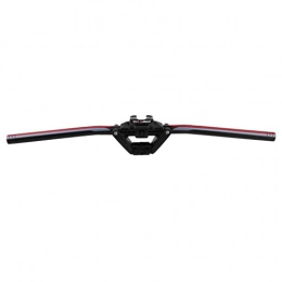 Amagogo MTB BMX Bike Folding Handlebar Fixie Folding Handle Bar - Black Red