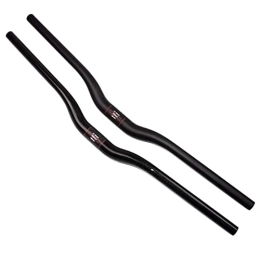 NMNMNM Spares Bicycle Handlebars Newest Down hill bike 3K UD full carbon fibre handlebar carbon Downhill Mountain bicycle rise handlebars 35 * 720-820mm (35x780mm)