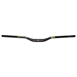 Burgtec Mountain Bike Handlebar Burgtec Ride Wide Alloy Bars 15mm Rise 800mm Wide 31.8mm Clamp, One Size