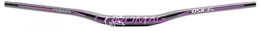 Chromag Spares CHROMAG Fubars OSX 35 Unisex Adult Mountain Bike / MTB / Cycle / E-Bike Hanger, Black / Purple, 35 mm DH 25 mm Rise 810 mm