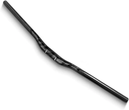 TIST Spares Extended Riser 25mm MTB Handlebar 31.8mm Carbon Fibre MTB Handlebar Road Swallow Handlebar Crossbar (Color : Schwarz, Size : 760mm)