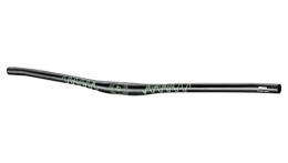 Fouriers Spares Fouriers HB-MB016-CC761-5 Control Curve MTB triple butted eccentric handlebar for mountain cycling travel comfort W: 760mm (black, green decal)