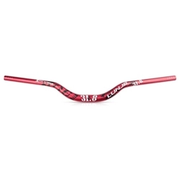 HIMALO Spares HIMALO Aluminum Alloy MTB Handlebar 31.8mm Mountain Bike Riser Handlebar XC AM DH 720mm 780mm Extra Long Bars Rise 50mm (Color : Red, Size : 720mm)