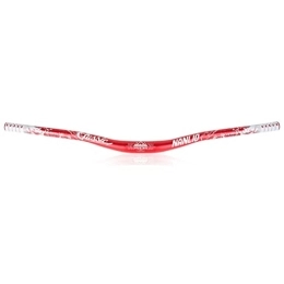 HIMALO Spares HIMALO Mountain Bike Riser Handlebar 31.8mm 720mm 780mm Extra Long MTB Handlebars DH XC AM Aluminium Alloy Bars Rise 25mm (Color : Red, Size : 780mm)