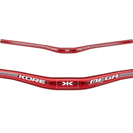 Kore Spares KORE Mega Mountain Bike Handlebar 740mm 31, 8mm red Rise 35 mm 2016 Mountain Bike Handlebar