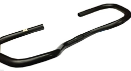 Laxzo Bicycle Butterfly Handlebar Aluminum Mountain Black 580 25.4mm Normal