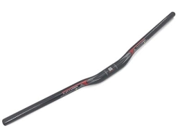PLAT Carbon Fiber Bike MTB Handlebars Flat Handle Bar 31.8 Carbon Handlebar 680/700/720/740/760mm Mountain Riser Bar (RED Riser, 760)