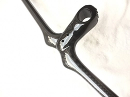 CarbonEnmy Spares Ultra Light Carbon Flat Handlebar with integrated Stem, 640*90mm