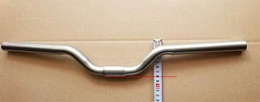Ultra Light Titanium/Ti 25.4Mm/1" M-TYPE Riser Handle Bar For Two Types Rise 80Mm rise 80mm length 560