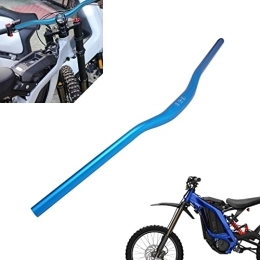 USTPO Dirt Bike Handlebar 31.8 7/8" Sur Ron Motorcycle MTB Handlebar 22mm Universal For Bicycle Compatible With Light Bee X S Segway X160 X260 Electric Dirt Bike BLUE