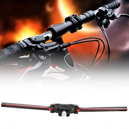 FOLOSAFENAR Spares wear-resistant exquisite workmanship High robustness Bicycle Folding Handlebar Mountain Bike Handlebars Part for Home Entertainment for School Sports