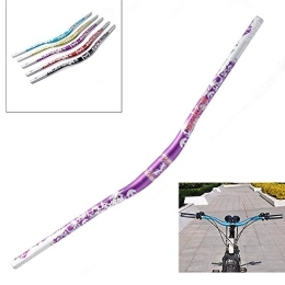 Yajun Spares Yajun Mountain Bike Handlebars MTB Speed Down Off-road Extended Swallow-shaped 720MM / 780MM for Cycling Racing, Purple, 720mm