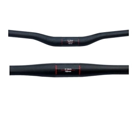 YINHAO Spares YINHAO Carbon Handlebar Matte Full UD Carbon Fiber Mountain Bicycle Straight Flat / Bend Riser Handlebar Bike MTB Part 31.8 * 600-760 Mm (Color : Rise 600MM)
