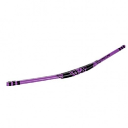 Zjcpow-SP Mountain Bike Handlebar Zjcpow-SP Bicycle handle Bicycle Handlebar, Aluminum Alloy Riser Handlebar For MTB, Road Bikes, Long-distance Mountain Cycling Racing Travel Relax And Rest (Color : Purple, Size : 31.8mm 720mm)