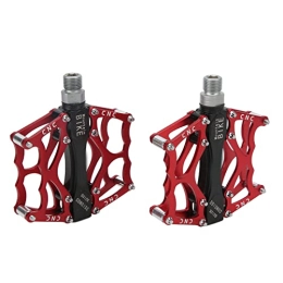 01 02 015 Mountain Bike Pedal 01 02 015 Bicycle Platform Pedals, Bike Flat Pedals Durable High Strength 1 Pair for Road Mountain Bike