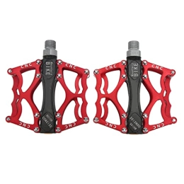 01 02 015 Mountain Bike Pedal 01 02 015 Bicycle Platform Pedals, Non Slip High Strength Bike Flat Pedals 1 Pair for Road Mountain Bike