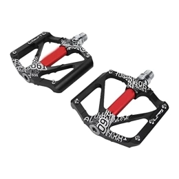 01 02 015 Spares 01 02 015 Mountain Bike Pedal, Mountain Bike Bicycle Pedal Hollow Design Replacement One Pair Ultra Light for Road Bicycle for Mountain Bike(black)