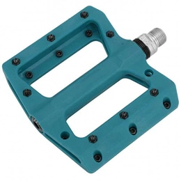 Surebuy Mountain Bike Pedal 1 Pair Bicycle Pedal Big Applied Force Area Anti-Skid More Stable, Durable Improve Long Ride Comfort And Pedaling Efficiency, for MTB BMX Mountain Road Bike(blue)