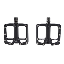 RiToEasysports Spares 1 Pair Bicycle Pedals, Aluminium Alloy Bicycle Platform Pedals Bearing Treadle Bicycle Pedals for Mountain Bike, Road Bike