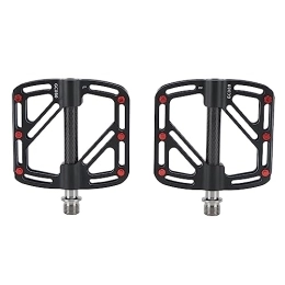 RiToEasysports Mountain Bike Pedal 1 Pair Bicycle Pedals, Aluminium Alloy Bicycle Platform Pedals Bicycle Pedal Replacement for Mountain Bike, Road Bike