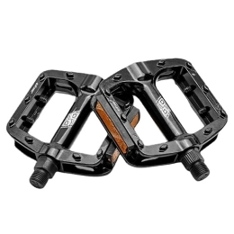 ALEFCO Spares 1 Pair Mountain Bike Bicycle Pedals 3 Bearings Ultralight Bicycle Cycling Bike Pedals Anti-slip Road Bike Hybrid Pedals Road Bike DU Pedal Cycling Sealed Bearing Bike Pedals