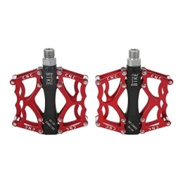 Teamsky Spares 1 Pair Mountain Bike Pedals, Aluminum Alloy High Speed Bearing Lightweight Non Slip Platform Bicycle Flat Pedals for Travel Cycle Cross Bikes etc