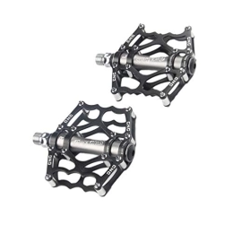 ABOOFAN Spares 1 Pair mountain bike pedals crank brothers pedals mountain bike cleats aluminum bike pedals pedialax cleats pedal bearings clips para bicicleta Bike Parts Component seal