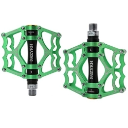 Limtula Mountain Bike Pedal 1 Pair Road Mountain Bike Non-slip Flat Pedals Aluminum Alloy 3 Sealed Bearings Pedals Bicycle Cycling Accessory 3 Sealed Bearings Pedals
