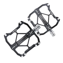 YARNOW Mountain Bike Pedal 1pair Aluminum Alloy Bike Pedal Cycling Pedals Bike Flat Pedal Non Slip Pedals Pedalboard Bike Replacement Pedal Footrest Pedialax Mountain Pedals Non-slip To Rotate Accessories