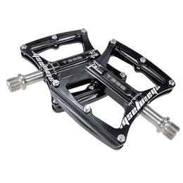 Pvnoocy Mountain Bike Pedal 1Pair Bicycle Pedals, Lightweight Titanium Axle Pedals Non-Slip Bicycle Platform Pedals Bike Flat Pedals for BMX MTB Bike Road Mountain Bikes Accessory