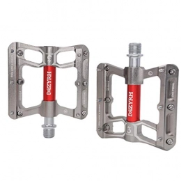 Cdoohiny Spares 1Pair Mountain Bike Non-slip Flat Pedals Aluminum Alloy 3 Sealed Bearings Pedals