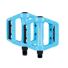 8haowenju Spares 8HAOWENJU Bicycle Pedals Aluminum Alloy Pedals 2 / Package Comfortable Four Colors To Choose From (Color : Blue)
