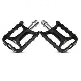 8haowenju Mountain Bike Pedal 8HAOWENJU Bicycle Pedals Permanent Mountain Bike Pedals, Pedals Accessories Road Commuter Universal Small Bicycle Lock Pedals Easy To Install (Color : Silver)