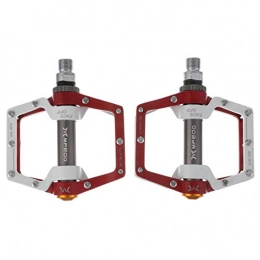 Abaodam Spares Abaodam 1 Pair Road Bike Pedals Mountain Bicycles Flat Pedals Aluminum Alloy Pedal