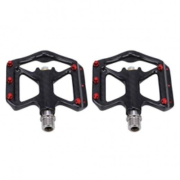 Adesign Mountain Bike Pedal Adesign Bike Bicycle Pedals, Non-Slip Durable Ultralight Mountain Bike Flat Pedals, for Mountain Road Bike Replacement Set