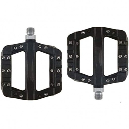 Adesign Mountain Bike Pedal Adesign Bike Pedals, New Nylon Fabric Anti Slip Durable Mountain Bike Flat Pedals, Ultralight Anti-Skid Studs Pedals To Maximize Traction and Grip