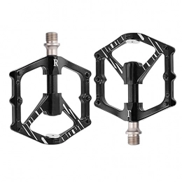 AHGSGG Mountain Bike Pedal AHGSGG Aluminum Alloy Pedals, Mountain Bike Pedals with Chromium Molybdenum Steel Bearings, Suitable for Road Bikes and Mountain Bikes, for Outdoor Riding and Competition