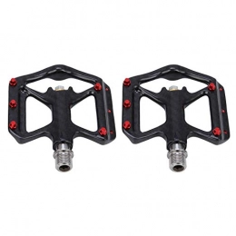 Alomejor Spares Alomejor 1 Pair Alloy Axle Mountain Bike Road Bicycle Lightweight Pedals Replacement